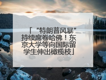 “特朗普风暴”持续席卷哈佛！东京大学等向国际留学生伸出橄榄枝