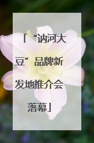 “讷河大豆”品牌新发地推介会落幕