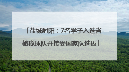 盐城射阳：7名学子入选省橄榄球队并接受国家队选拔