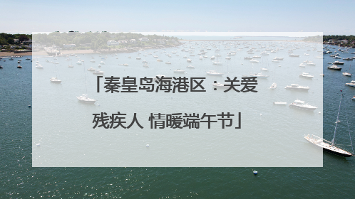 秦皇岛海港区：关爱残疾人 情暖端午节