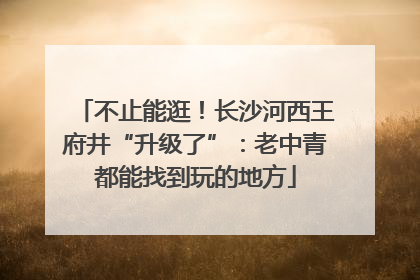 不止能逛！长沙河西王府井“升级了”：老中青都能找到玩的地方