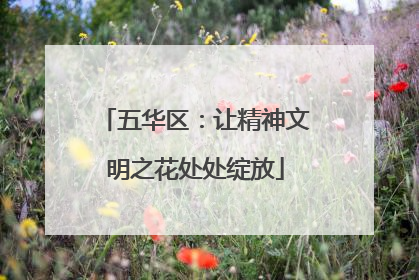 五华区：让精神文明之花处处绽放