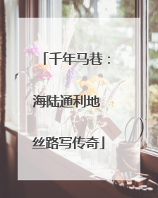 千年马巷：海陆通利地 丝路写传奇