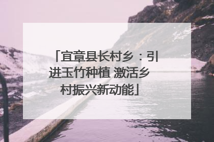 宜章县长村乡：引进玉竹种植 激活乡村振兴新动能