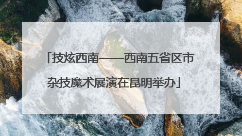 技炫西南——西南五省区市杂技魔术展演在昆明举办