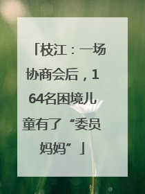 枝江：一场协商会后，164名困境儿童有了“委员妈妈”