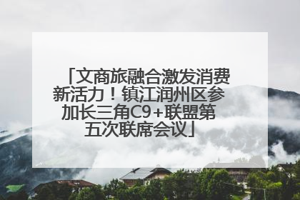 文商旅融合激发消费新活力！镇江润州区参加长三角C9+联盟第五次联席会议