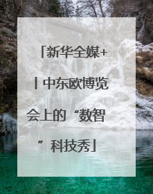 新华全媒+丨中东欧博览会上的“数智”科技秀