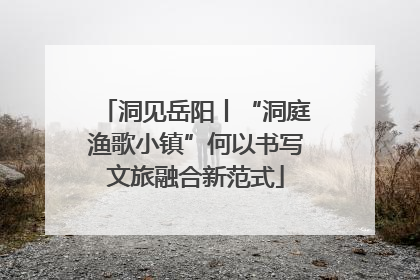 洞见岳阳丨“洞庭渔歌小镇”何以书写文旅融合新范式