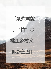聚势赋能，“竹”梦桃江乡村文旅新蓝图