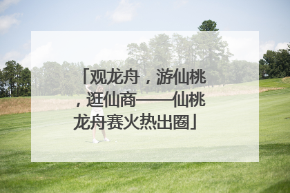 观龙舟，游仙桃，逛仙商——仙桃龙舟赛火热出圈