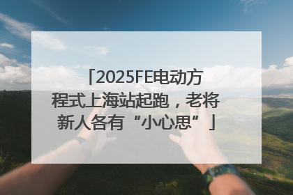 2025FE电动方程式上海站起跑，老将新人各有“小心思”