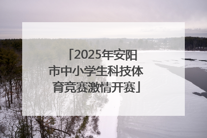 2025年安阳市中小学生科技体育竞赛激情开赛