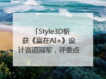 Style3D斩获《赢在AI+》设计赛道冠军，评委点评：AI+3D技术世界第一